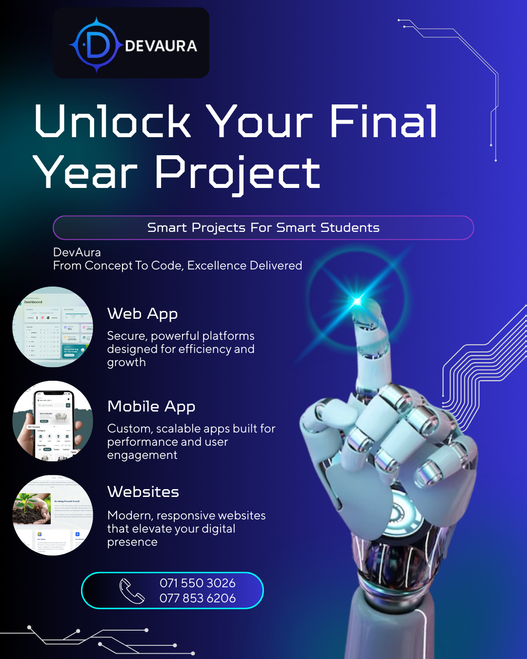 DevAura Corporate Flyer